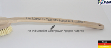 Badebürste Duschbürste XL 48 cm mit abnehmbaren Stiel